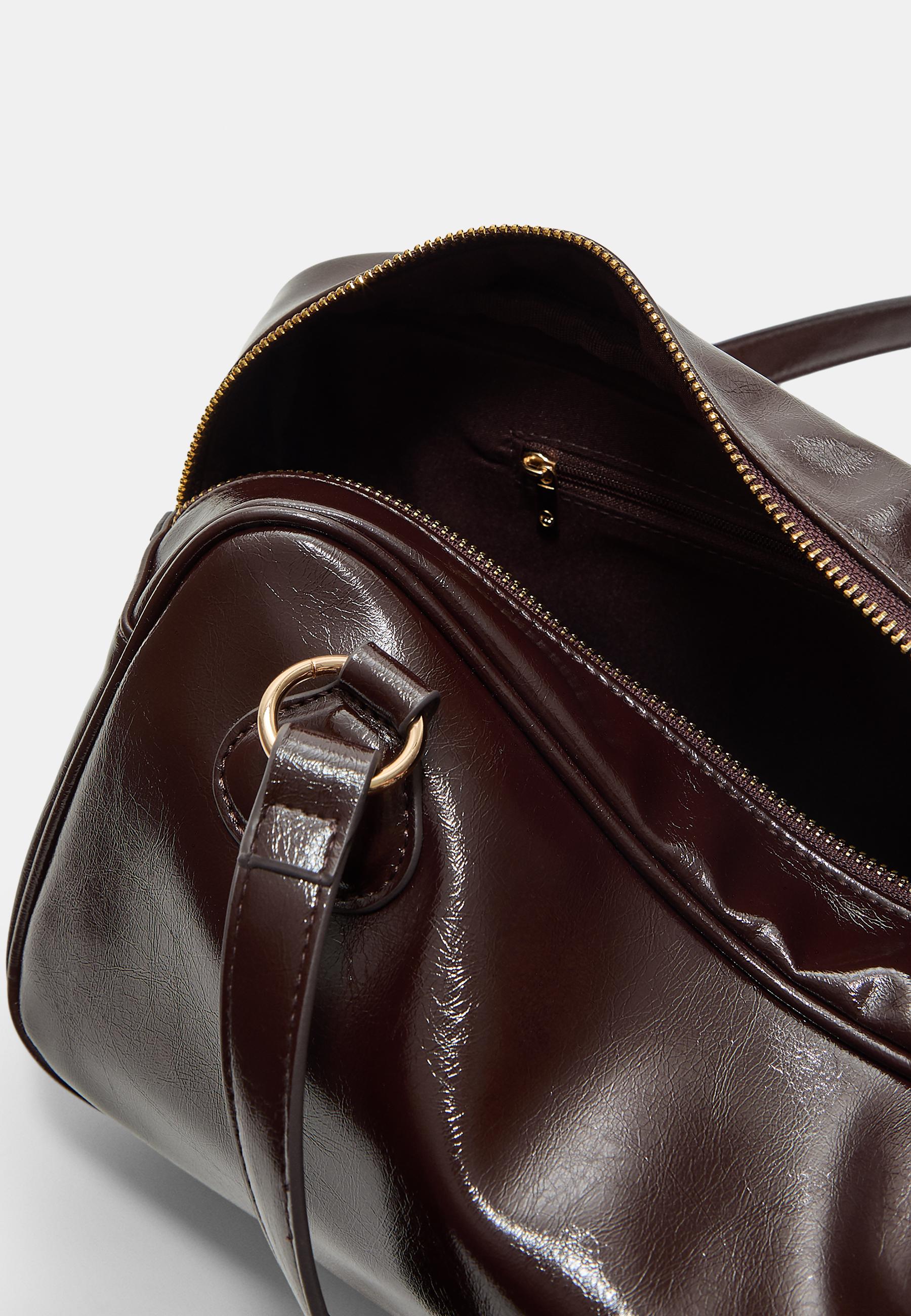 正規品 irury BOWLING BAG / brown 正規品 irury BOWLING BAG / brown 正規品 irury BOWLING BAG / brown