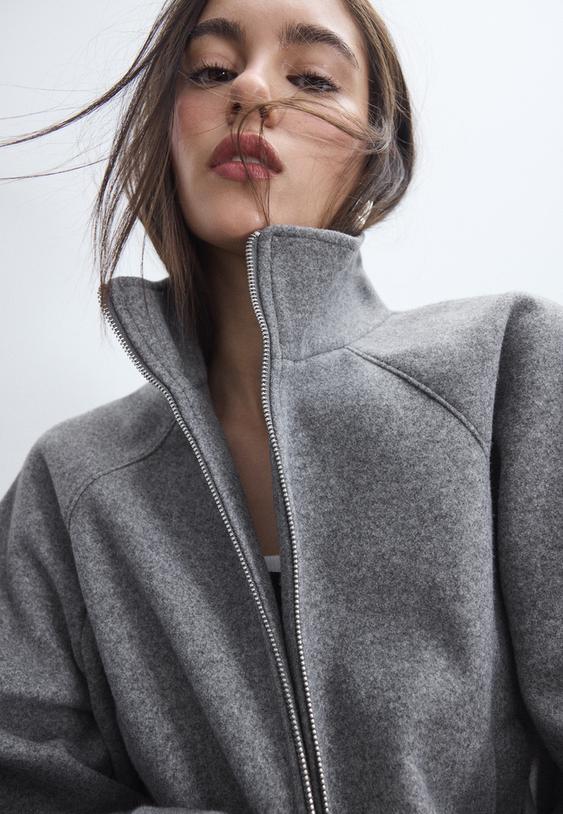 yumusak dokulu balon bomber ceket