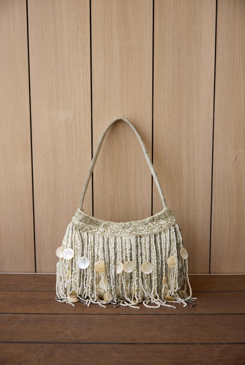 Beaded shoulder bag - Women's fashion | Stradivarius Romania