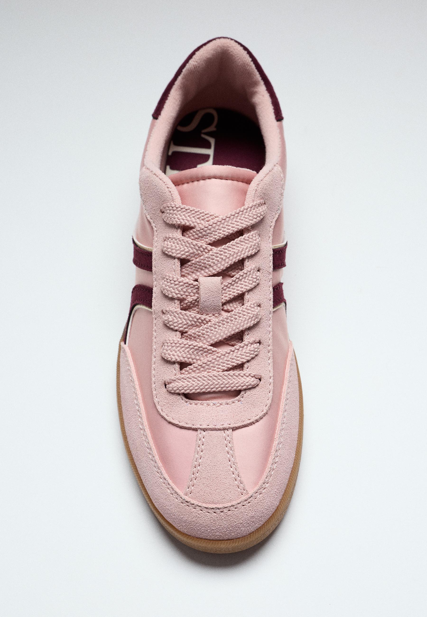 S011 Basic retro trainers — PINK
