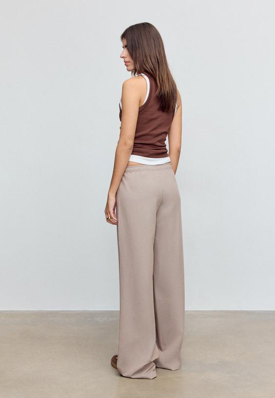 pantalon largo fluido vestir