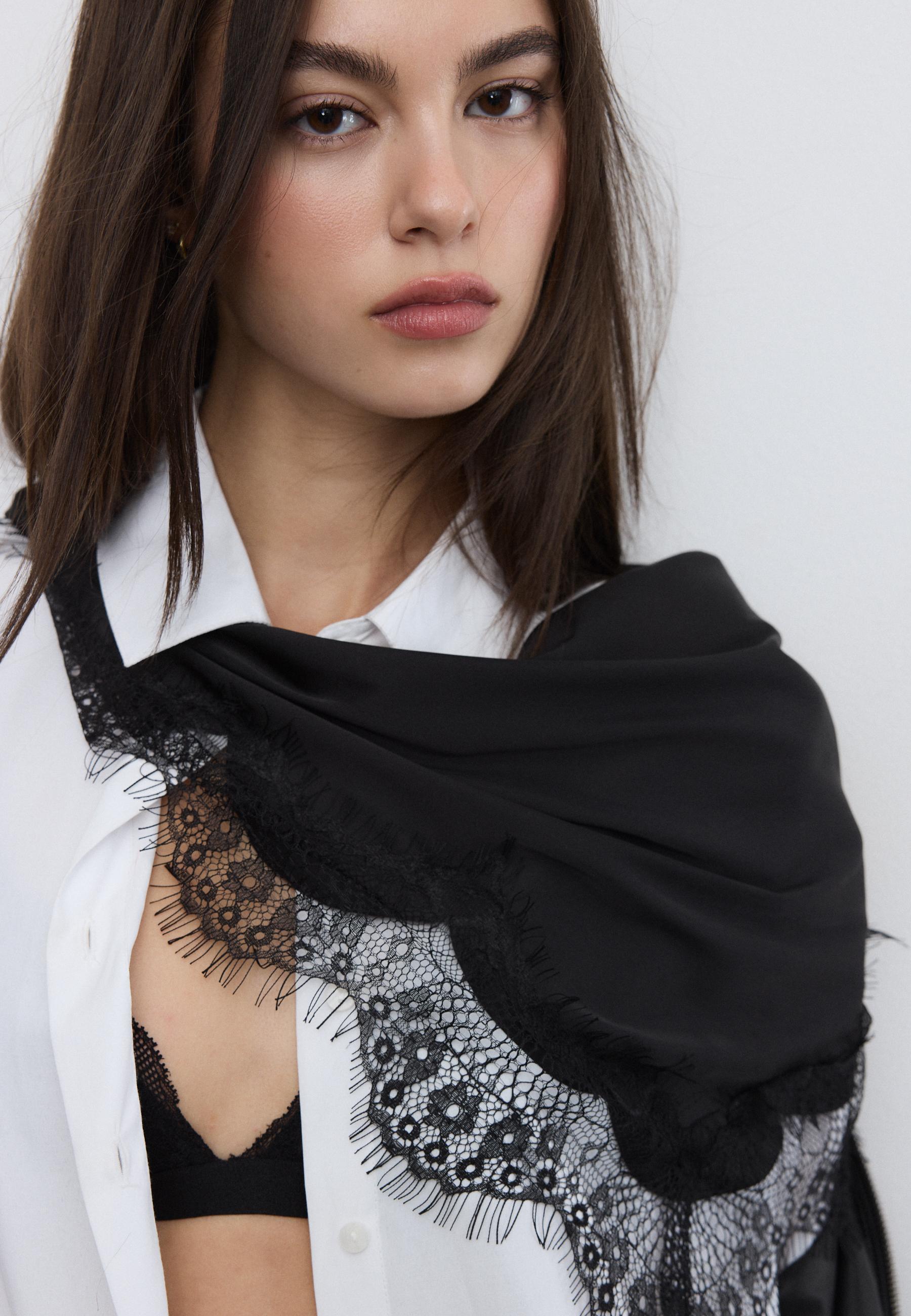 Lace Pareo — Black