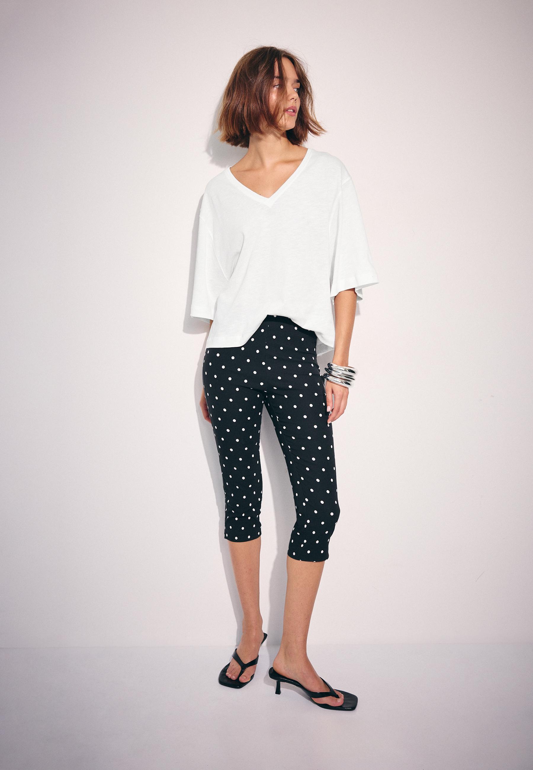 V-neck T-shirt — White