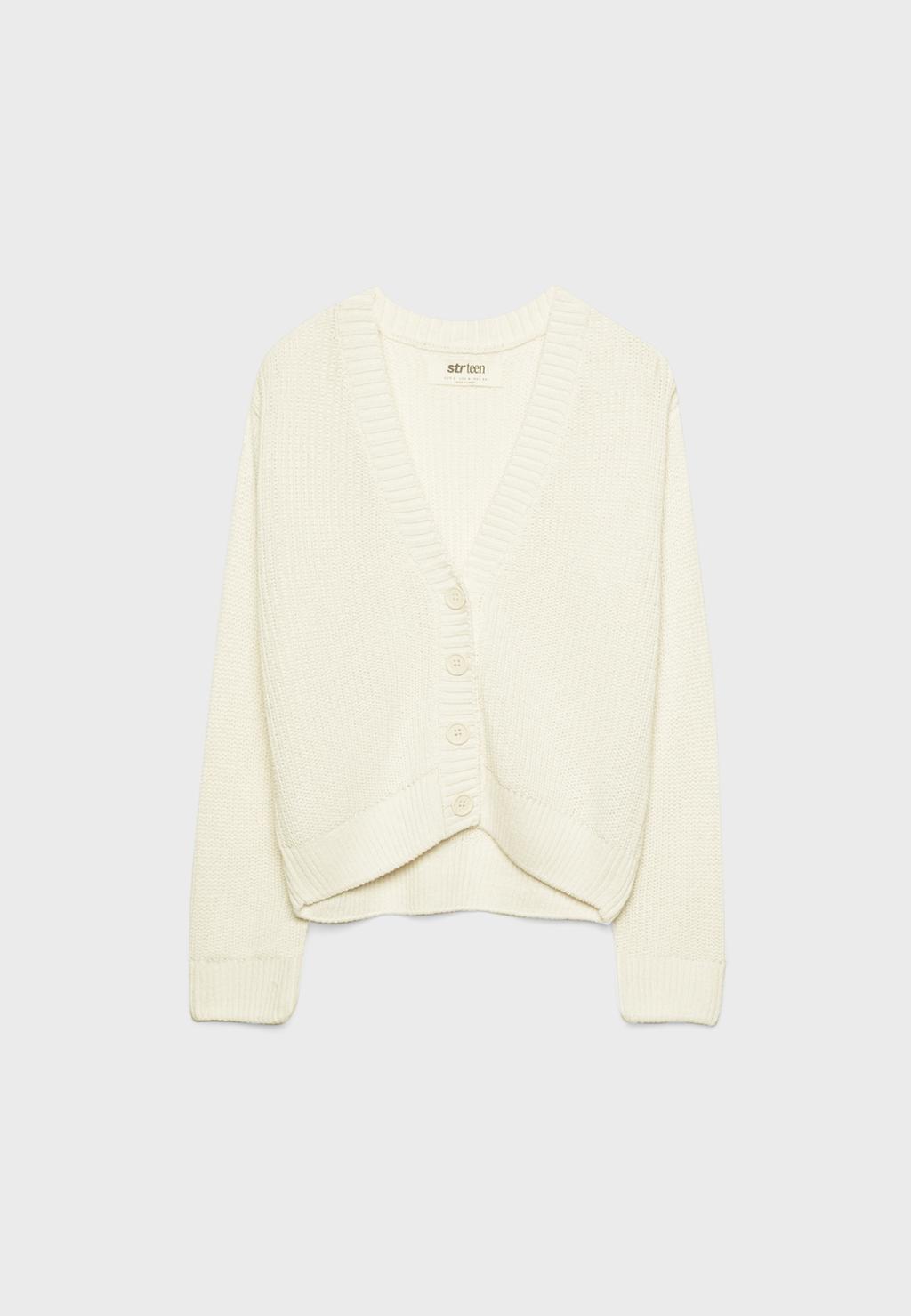 Chaqueta punto botones