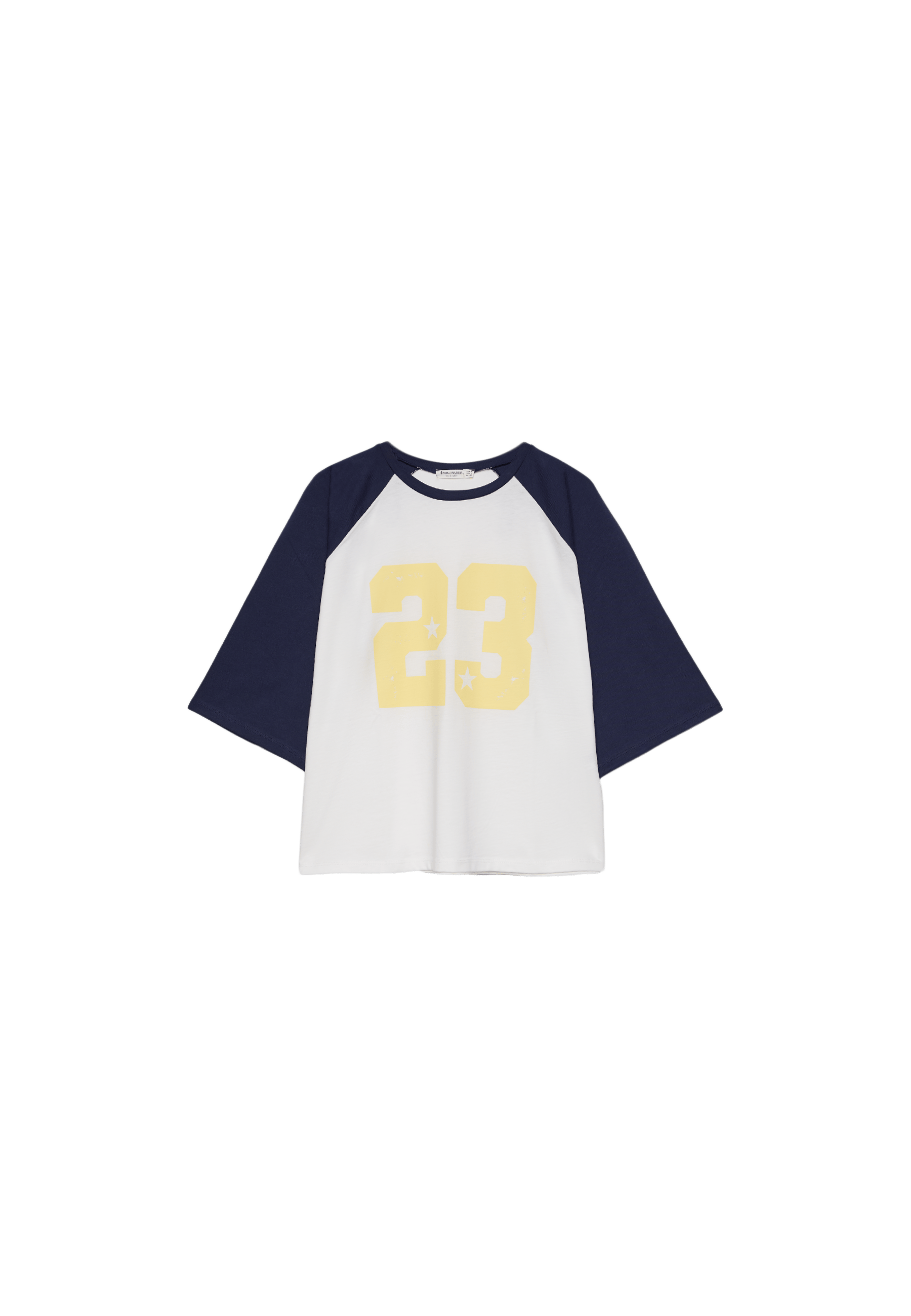 Raglan sleeve T-shirt — Dark blue