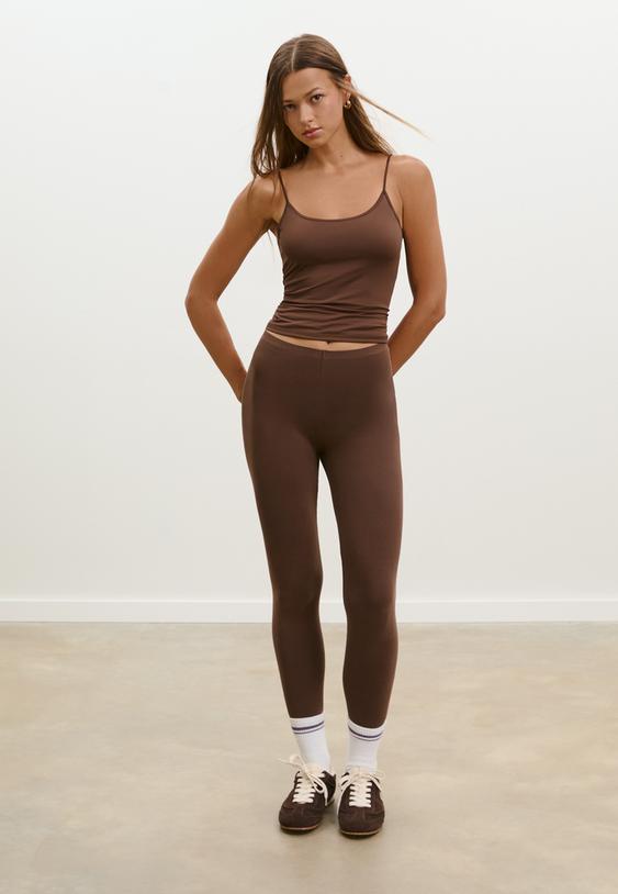 legging algodon costura invisible