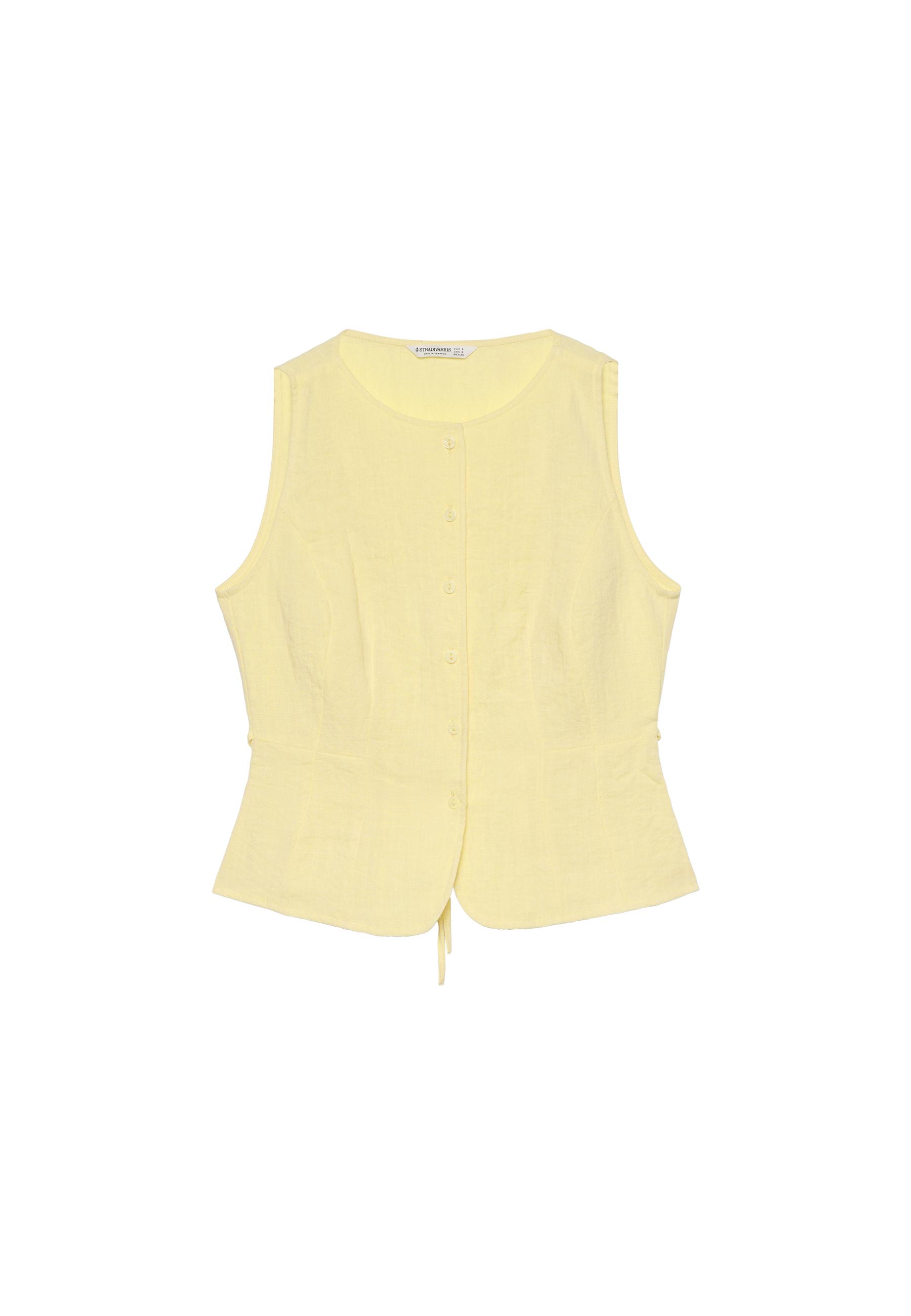 Buttoned waistcoat — Gold