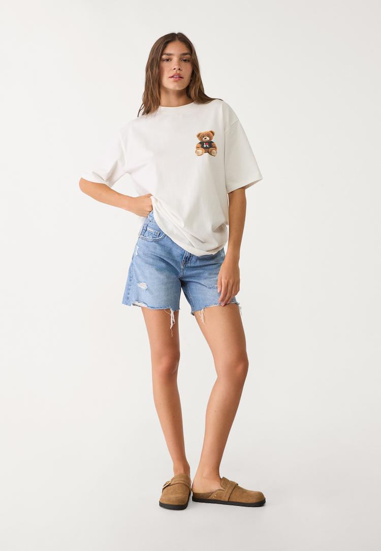 camiseta oversize i love ny