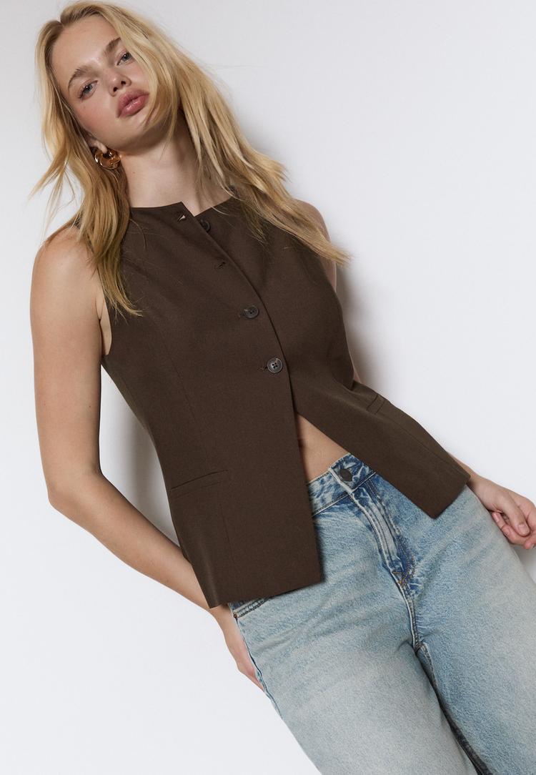 gilet standard a boutons