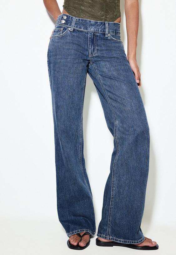 dusuk bel straight fit jean