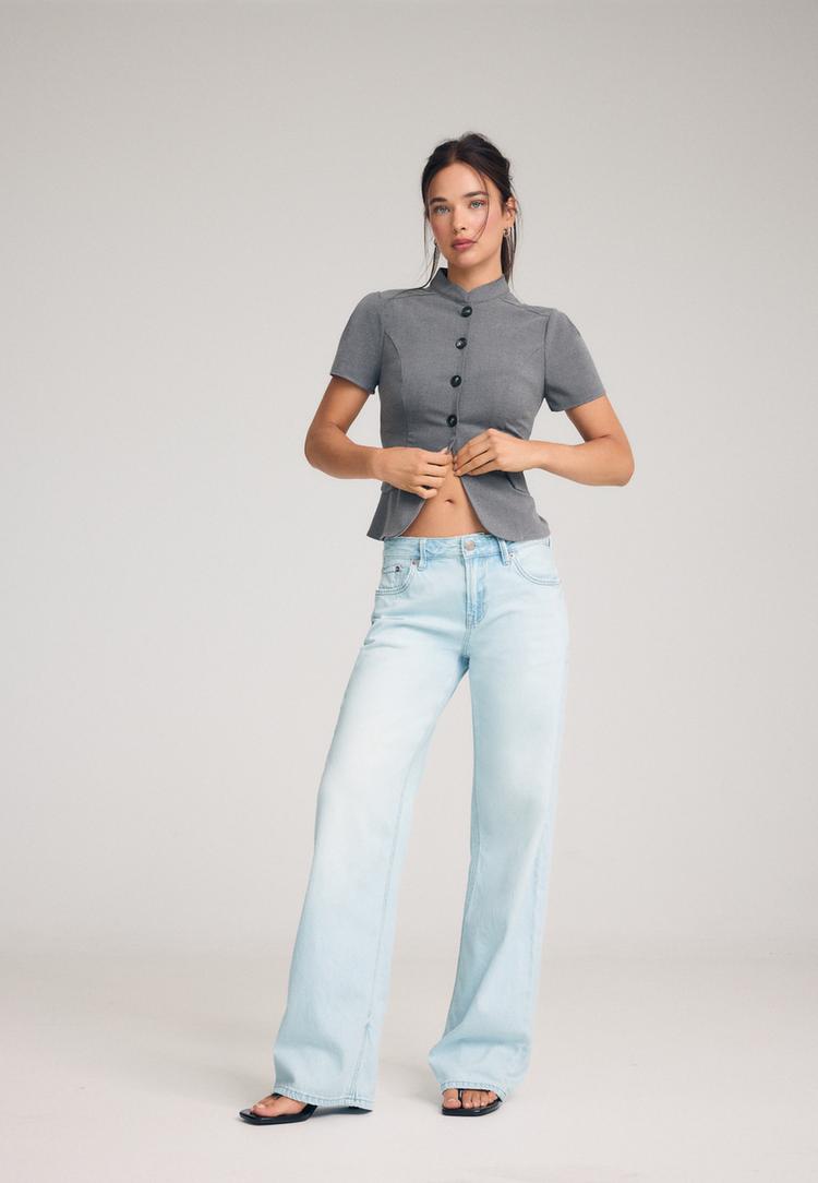 d91 dusuk bel genis paca jean