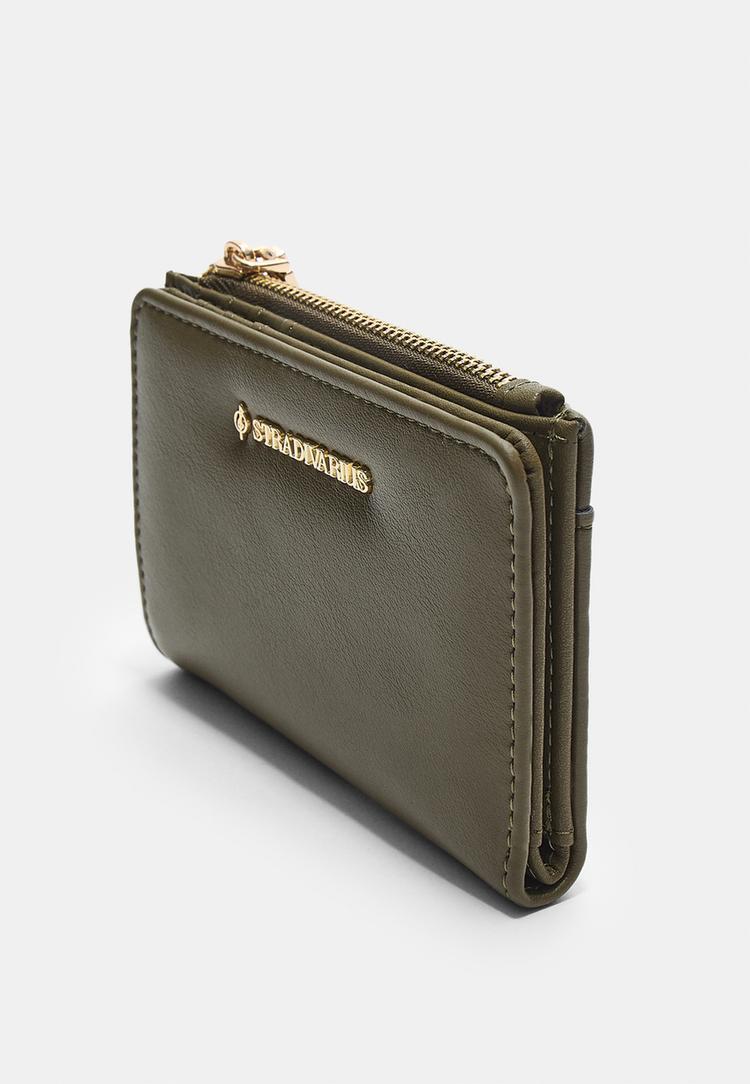 monedero tarjetero cremallera