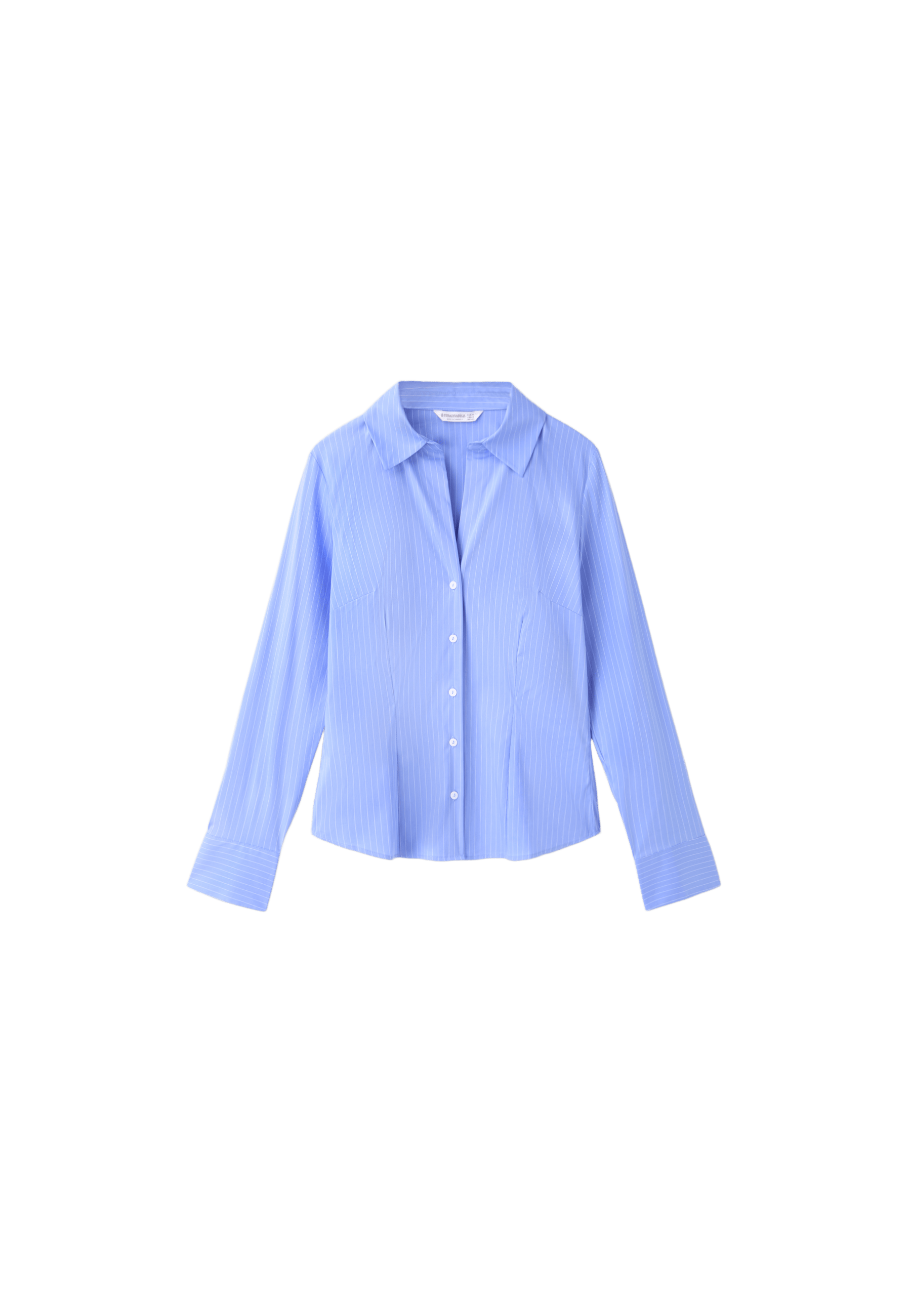 Stradivarius Basic dar kesim gömlek görsel 6