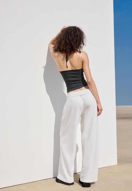 pantalon jogger recto efecto lavado