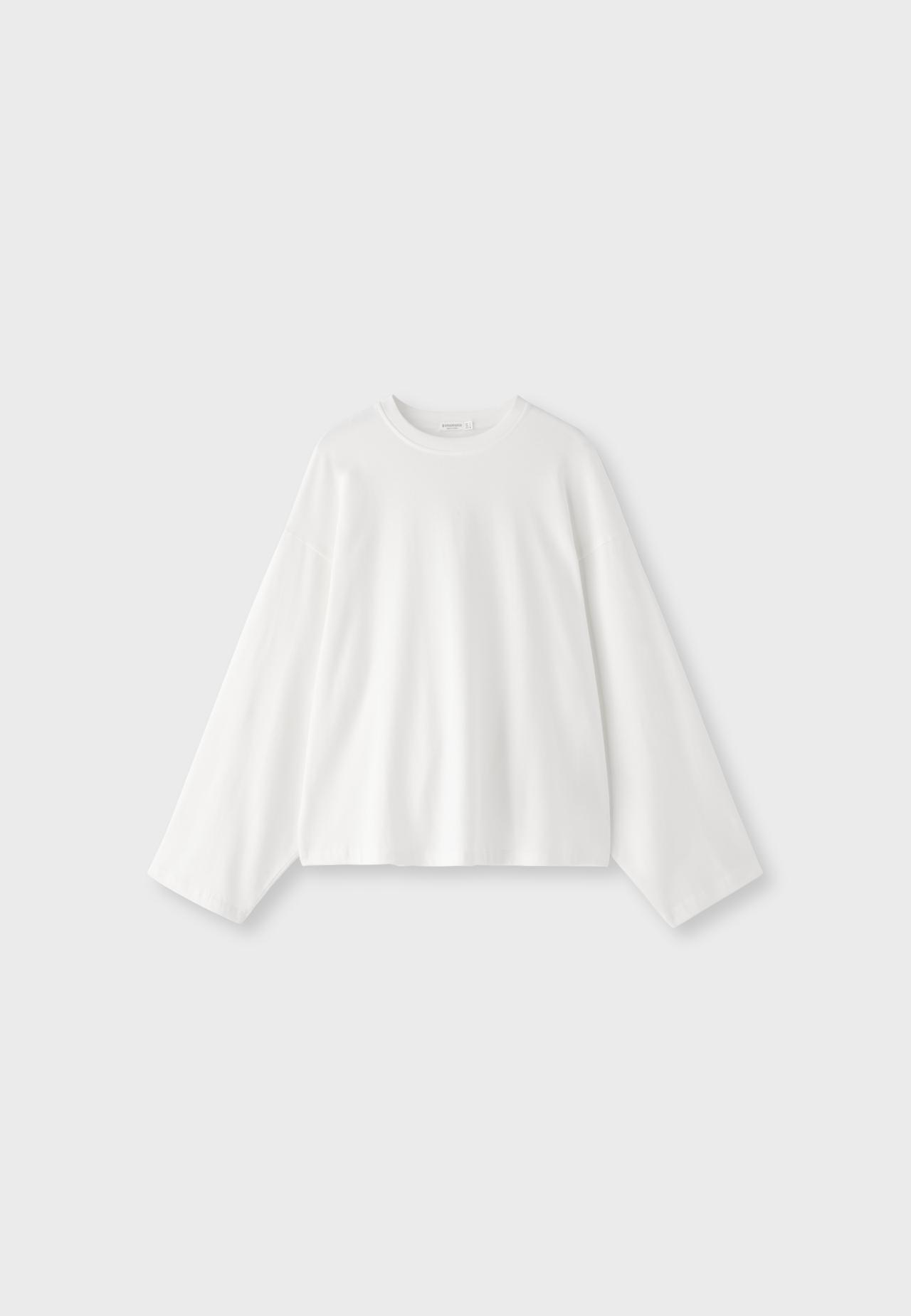 Long sleeve T-shirt — White
