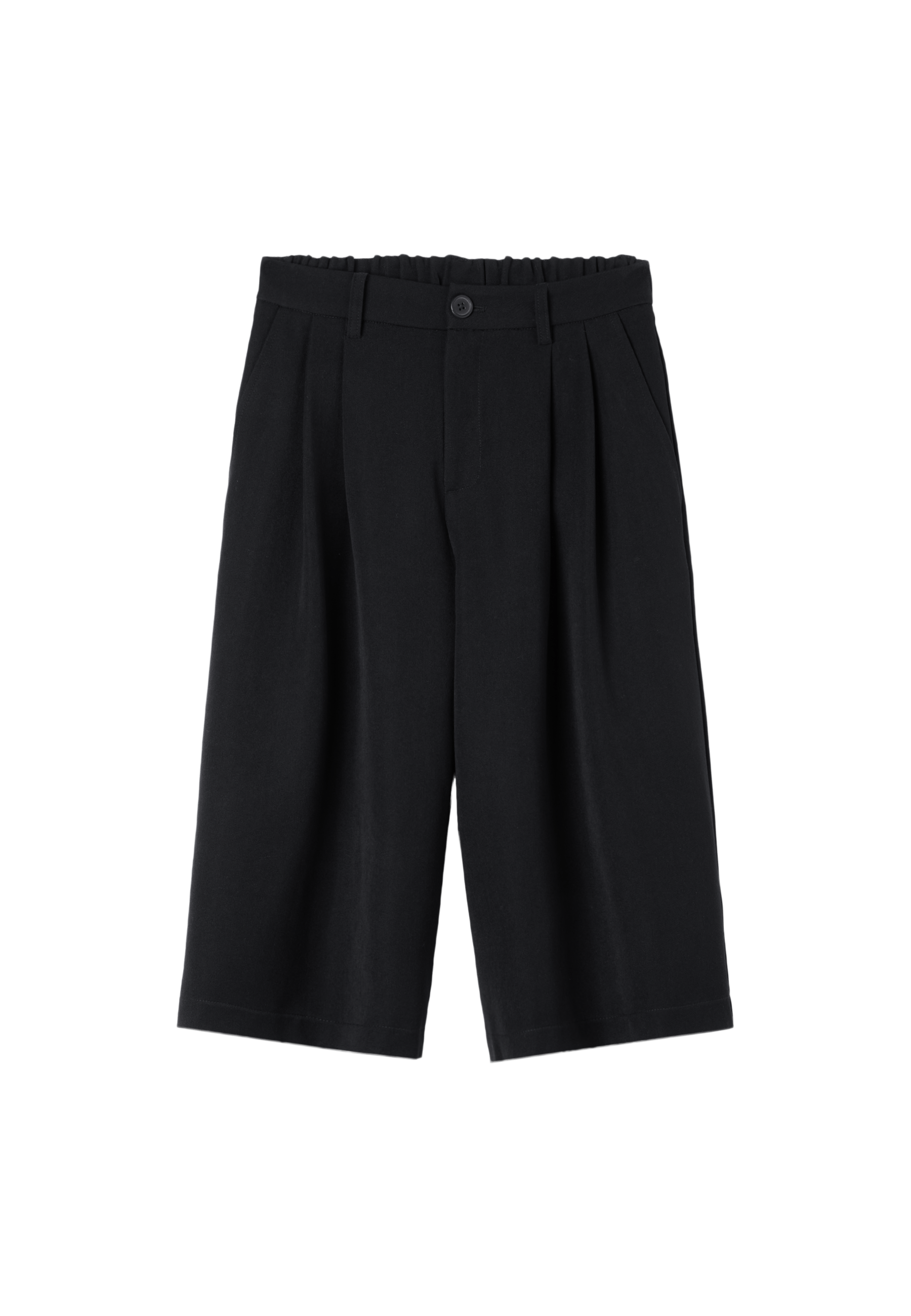 Tailored Bermuda shorts — Black