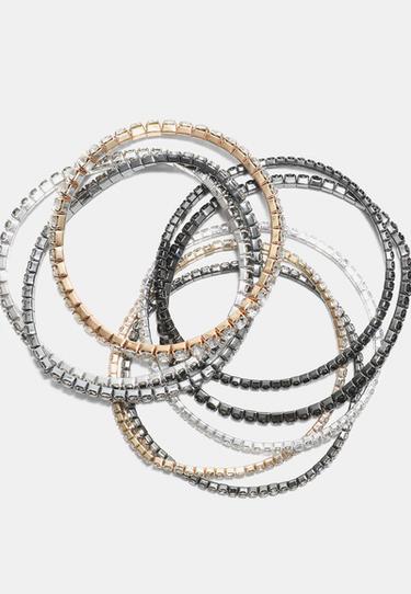 Set of 8 bracelets — Grey 5