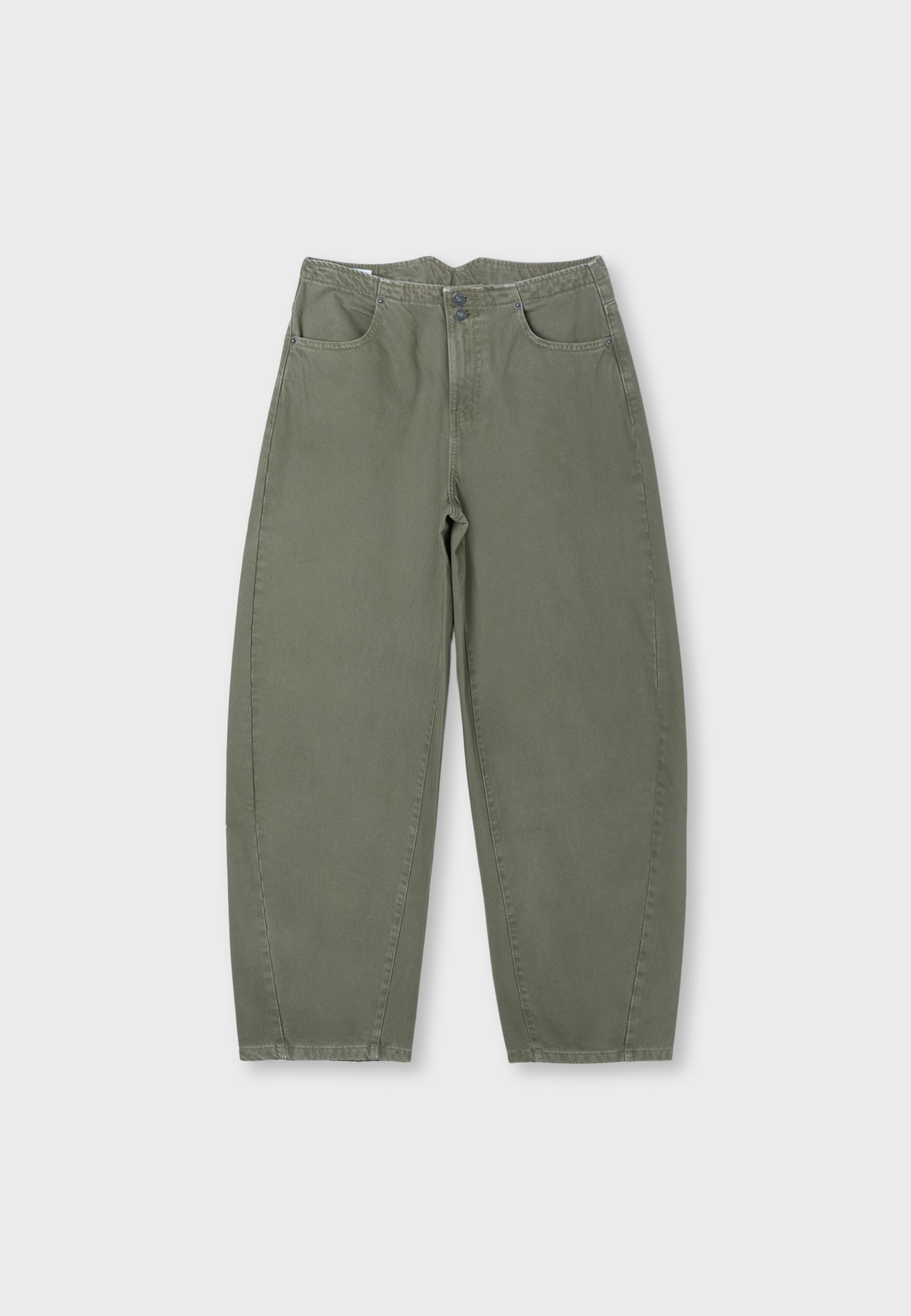 Stradivarius Ayarlanabilir belli barrel jean görsel 3