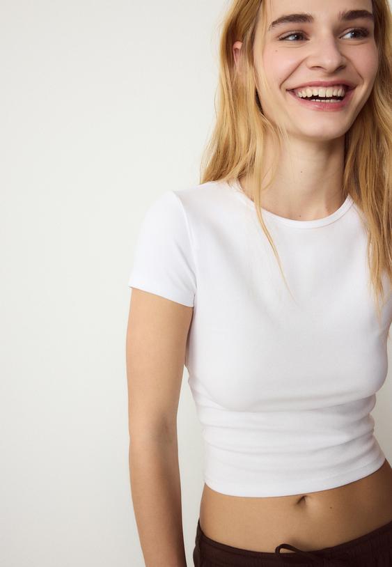 maglietta basic slim fit