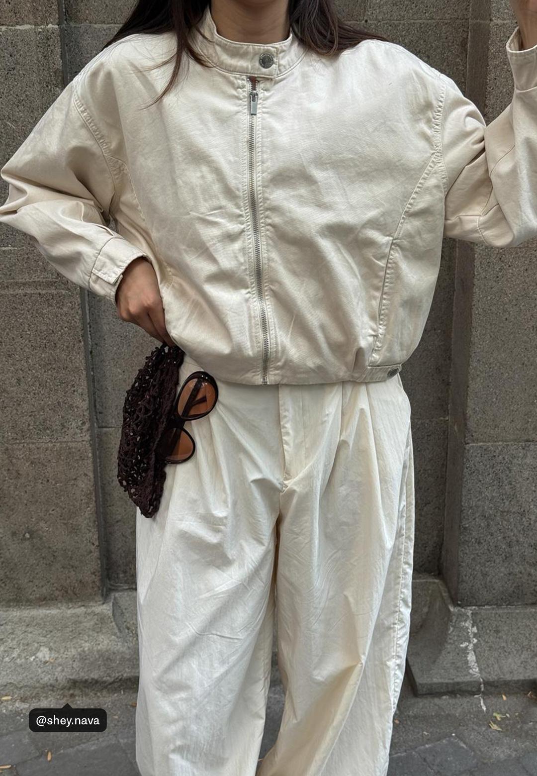 Poplin bloomer pantolon - Görsel 19