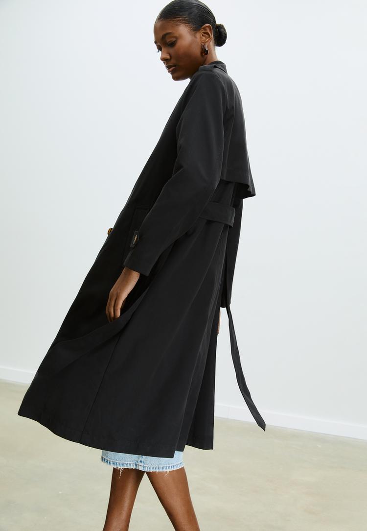 trench fluido largo