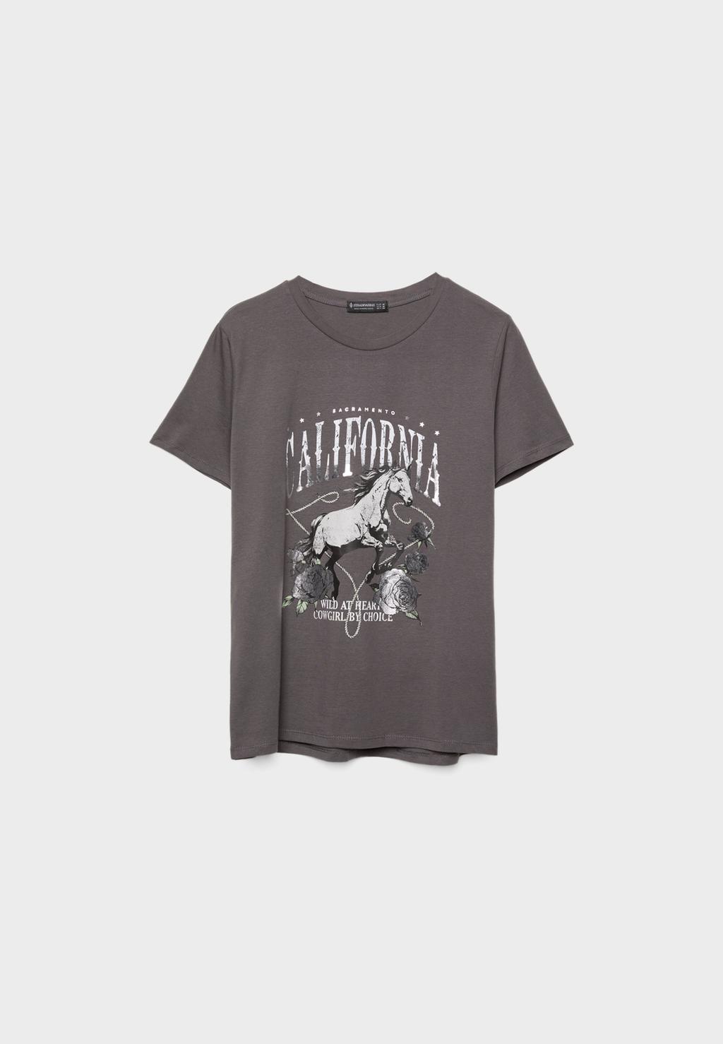 T-shirt métallisé Cowboy