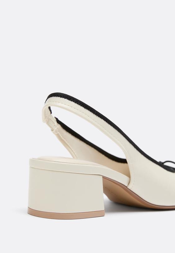 zapatos tacon bailarina